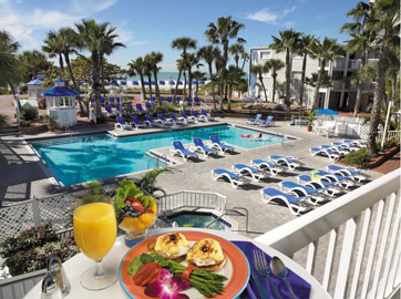 Poolside at the Tradewinds Tampa Beach resort Poolside at the Tradewinds Tampa Beach resort