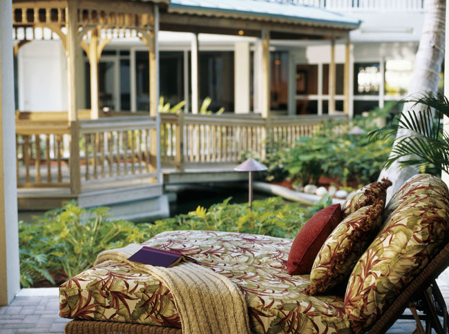 Lido beach resort patio