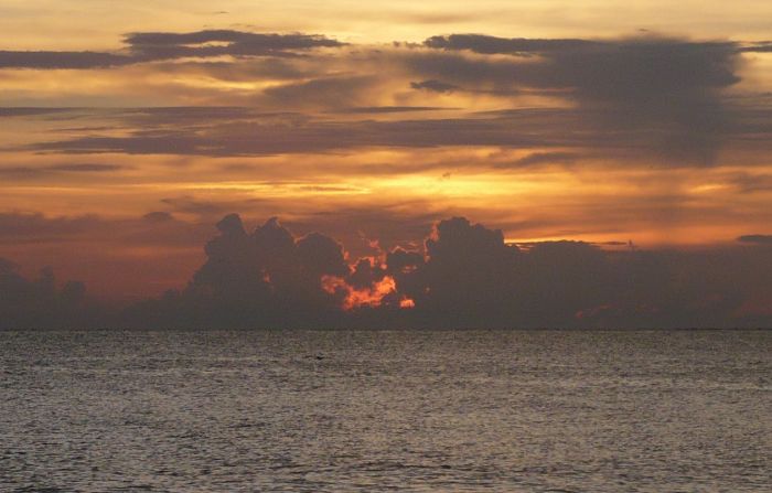 Sunset off Lido Key